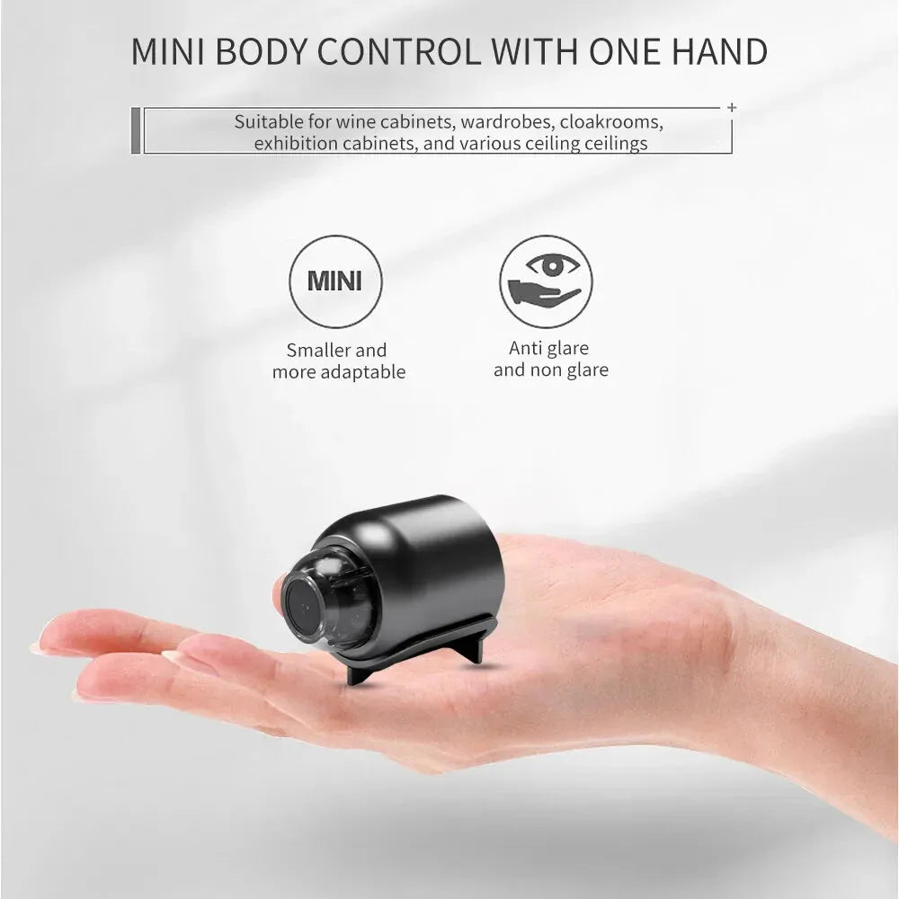 X5 Mini HD1080P Wireless WiFi Security Camera - Clickilix