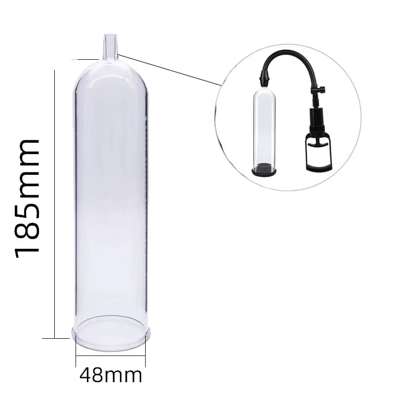 Penis Pump Cylinder Replacement Accessory