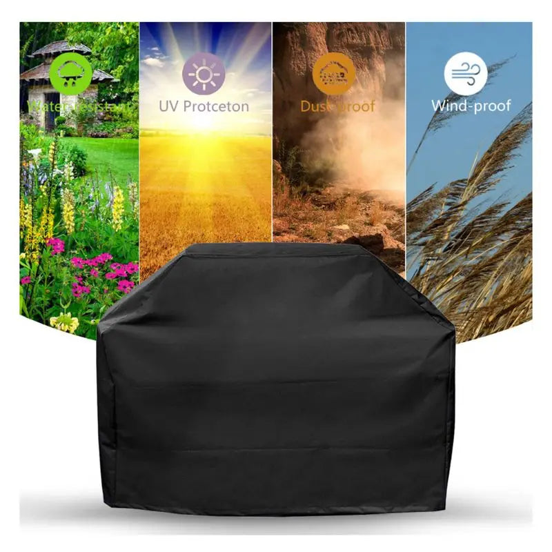 Heavy-Duty Large BBQ Grill Cover – Waterproof & Dustproof!
