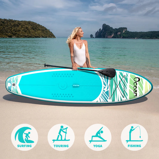 FunWater 335cm Inflatable SUP Paddle Board Set