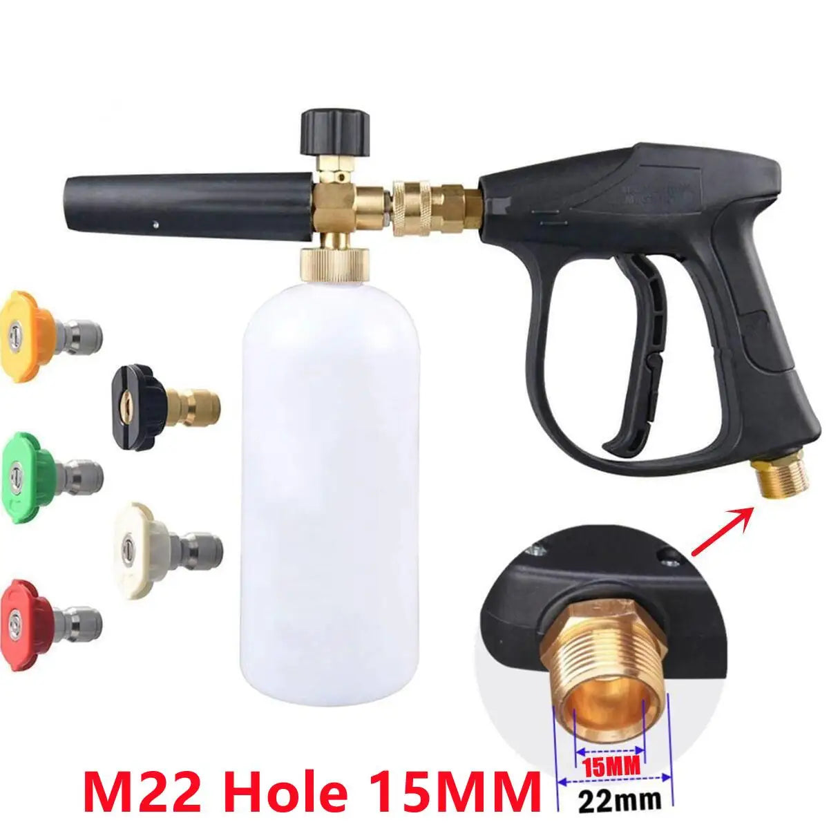 Short Handle Pressure Washer Gun – Power, Control, Precision!