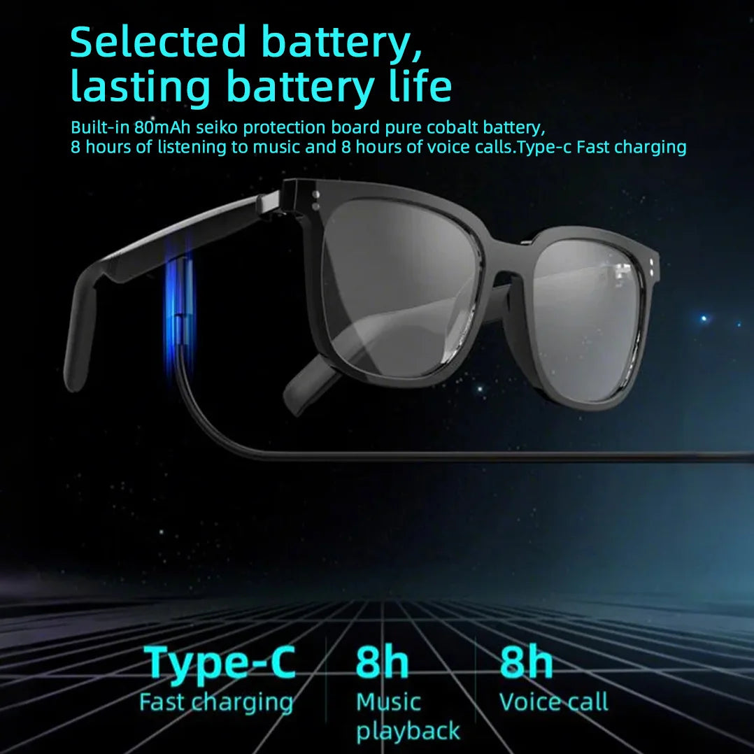 Smart Wireless Multifunction Glasses with HiFi Sound