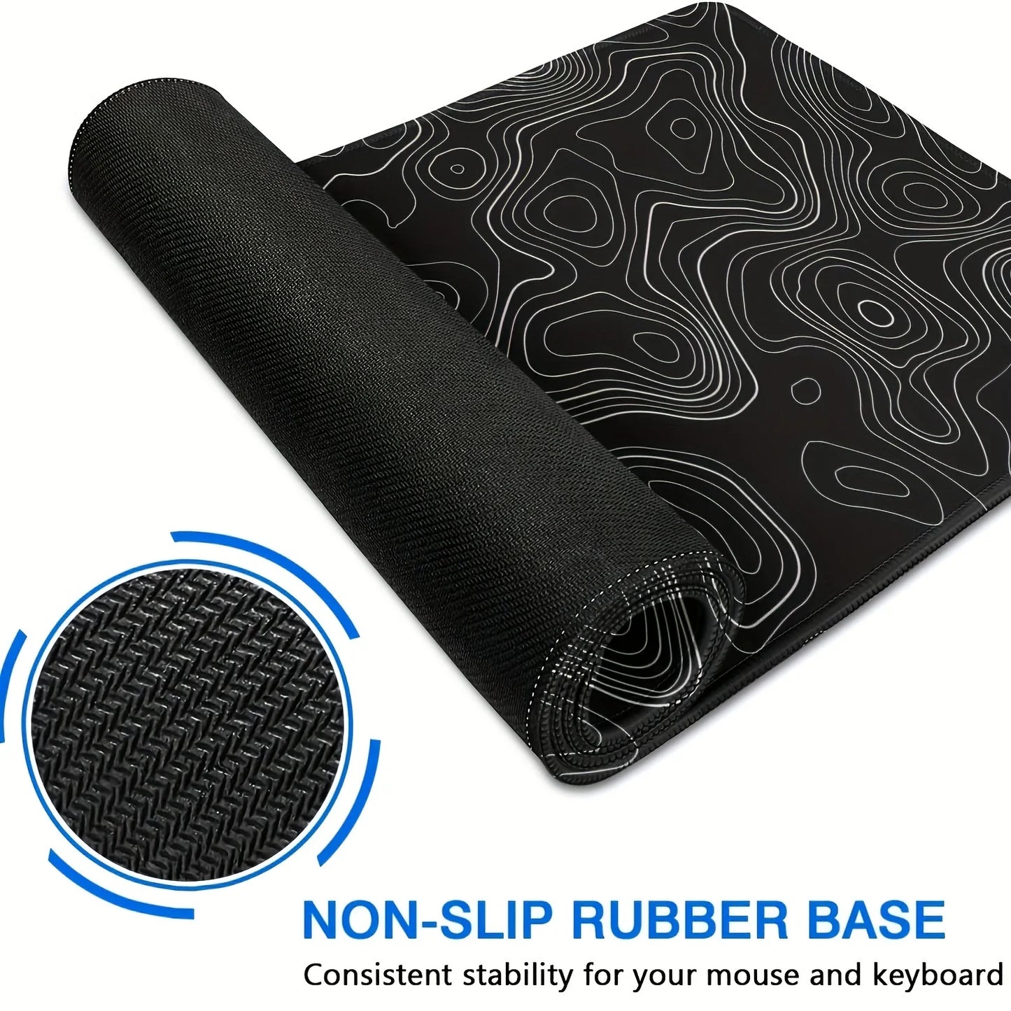 Large Non-Slip Gaming Mouse Pad – Keyboard & Desk Mat