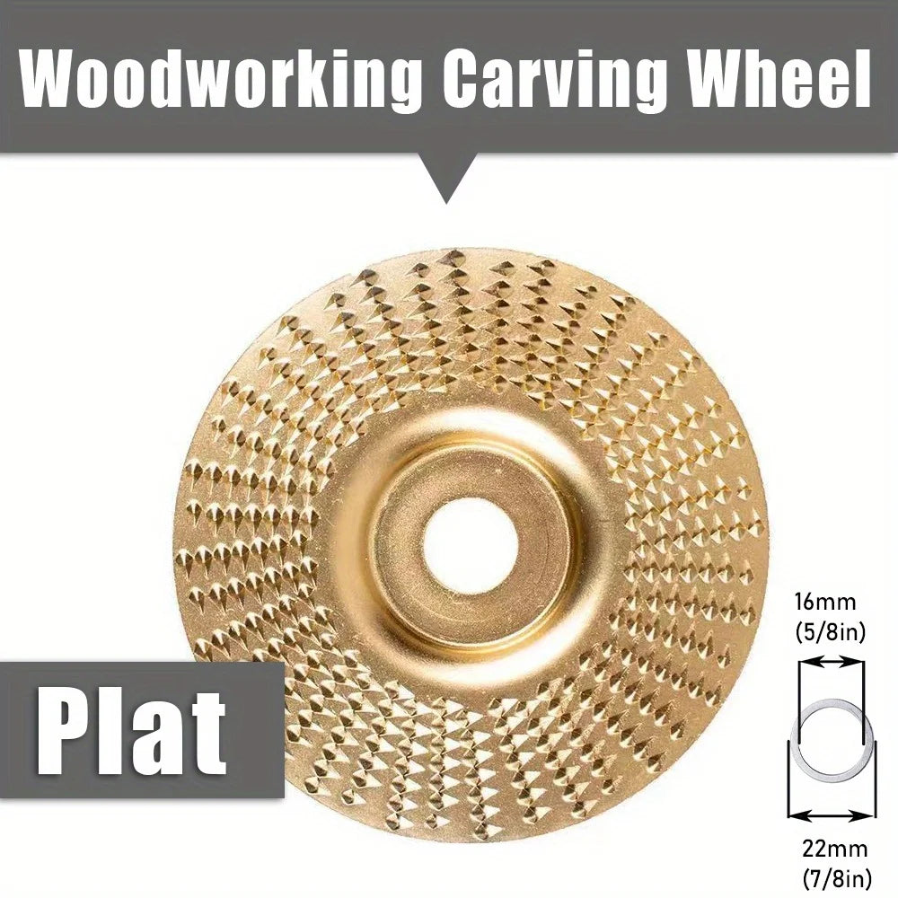 Wood Carving & Sanding Disc Set – 1/3pcs Shaping Wheels