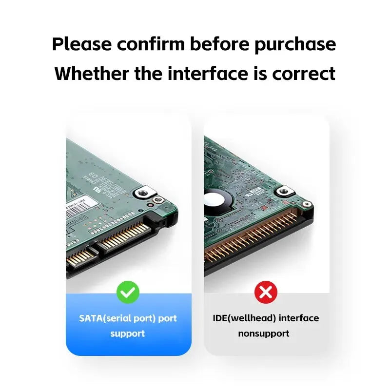 2.5" USB 3.0 External Hard Drive Enclosure
