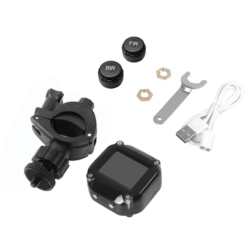 M5 Motorcycle Tire Pressure Monitor with Digital Display