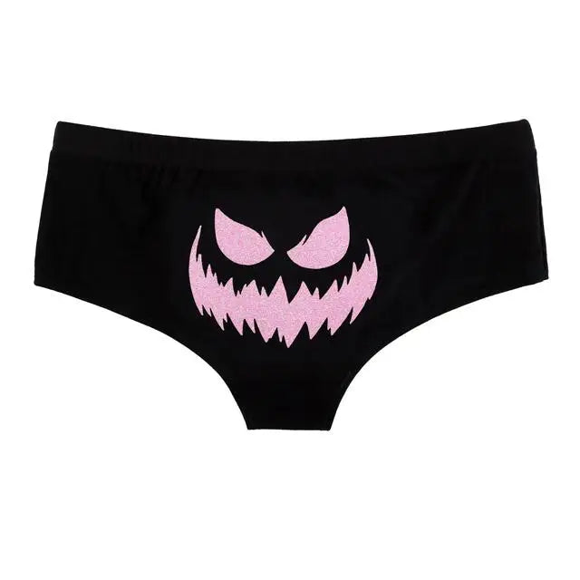Sexy Fluorescent Skeleton Women’s Boxer Briefs