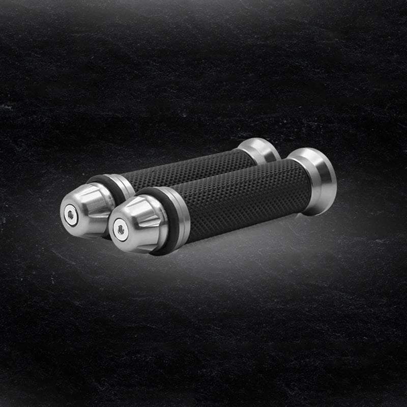 Universal Rubber Motorcycle Grips Throttle Handlebar