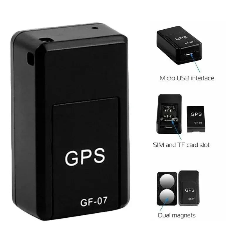 Stay secure with this mini magnetic GPS tracker!