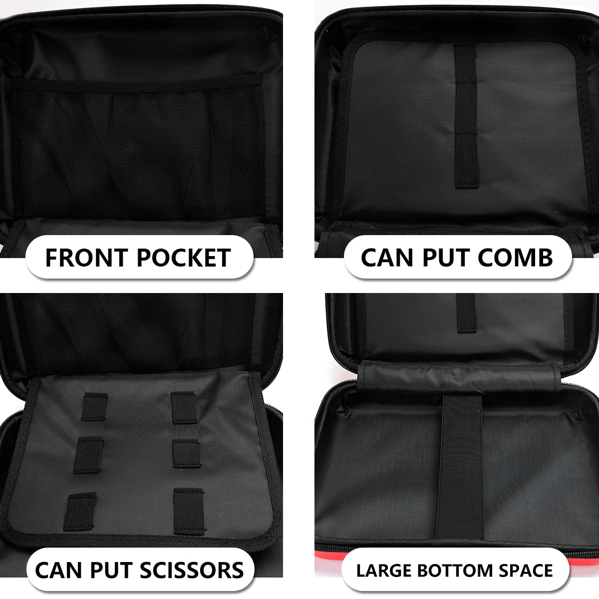 Organize your tools with this barber scissors comb bag!