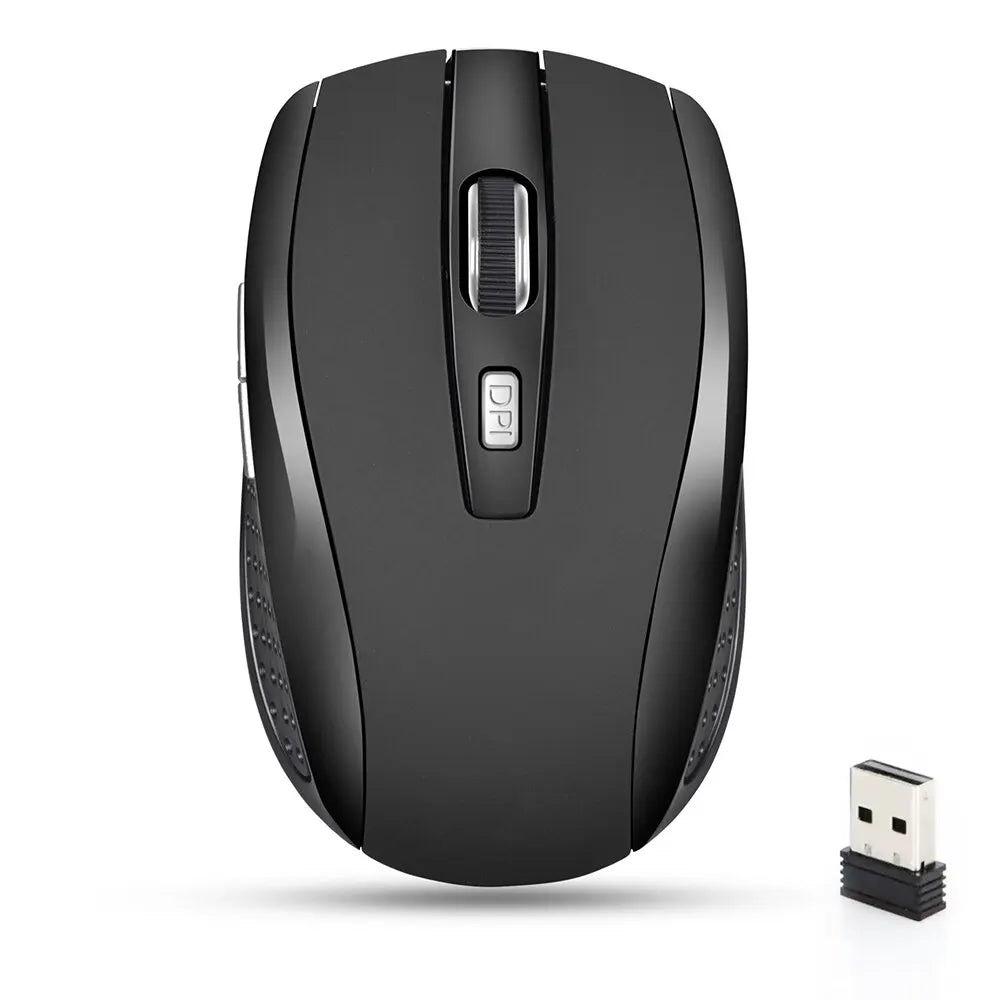 Wireless Silent Mouse – Smooth, Quiet, Portable Performance!