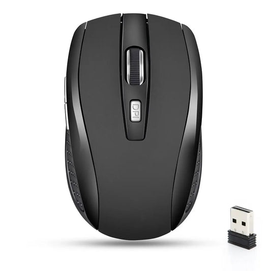 Wireless Silent Mouse – Smooth, Quiet, Portable Performance!