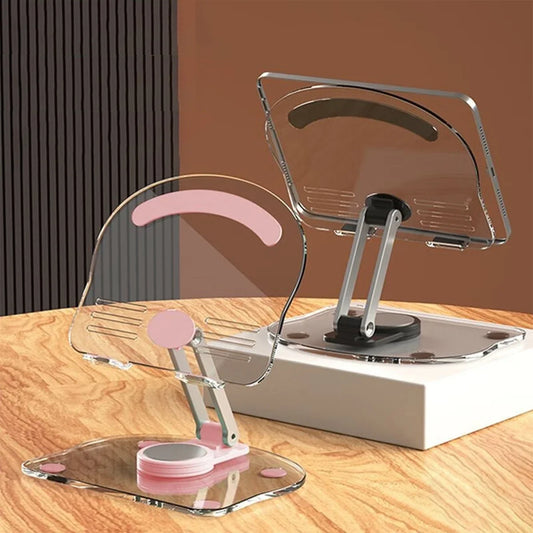 Clear Acrylic Tablet Stand – Sleek & Universal Fit