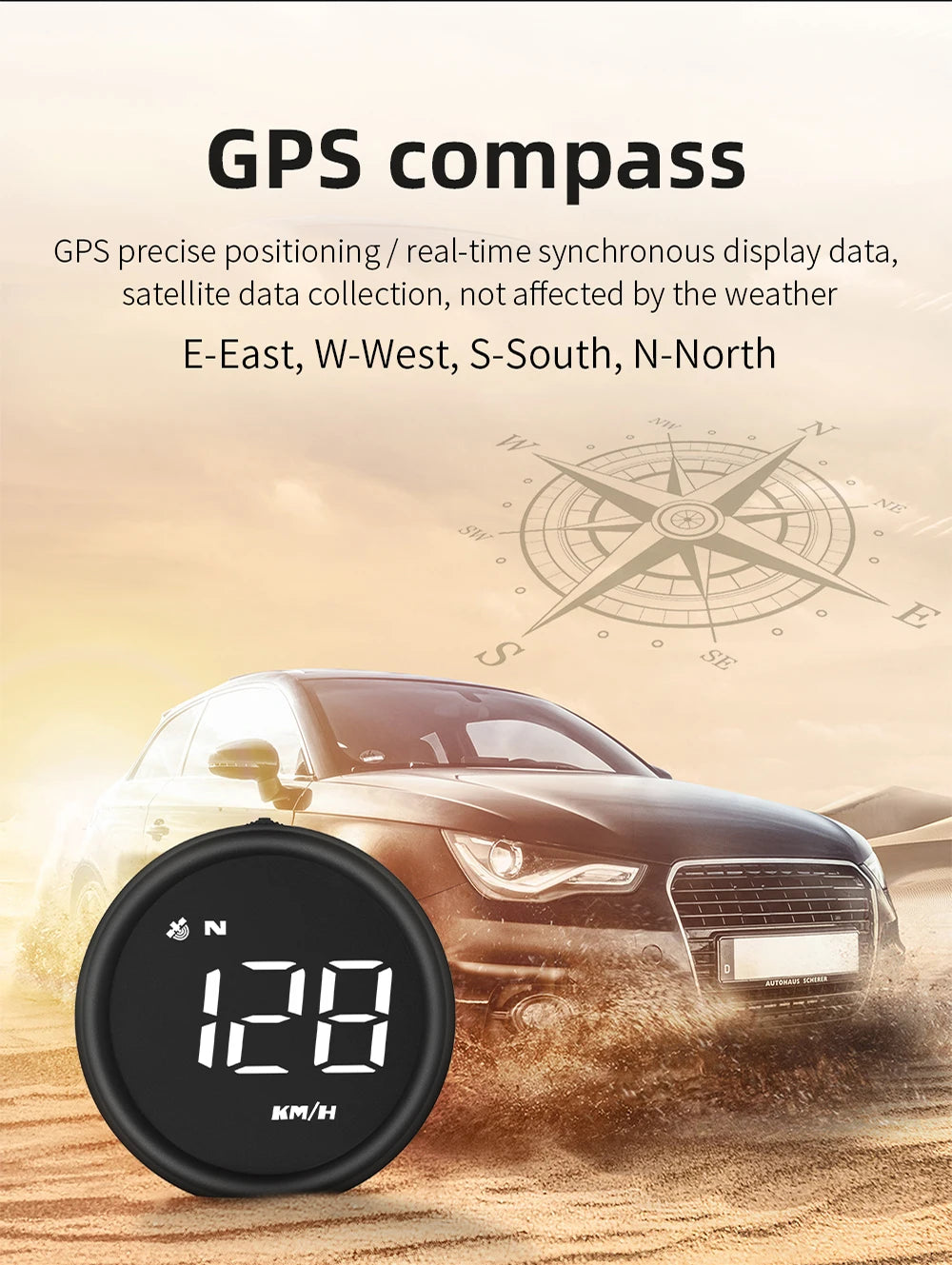 G1 GPS HUD Speedometer – Smarter Driving Starts Here!