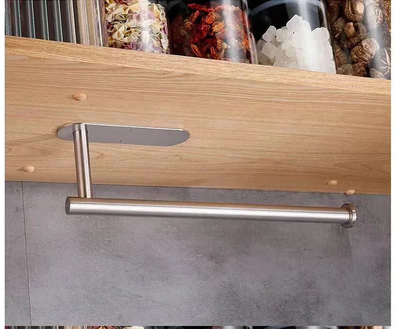 Kitchen Paper Towel Holder Adhesive Tissue Hanger