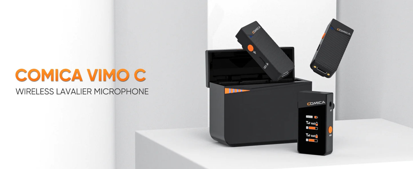 Comica Vimo C Mini Wireless Lapel Microphone Kit