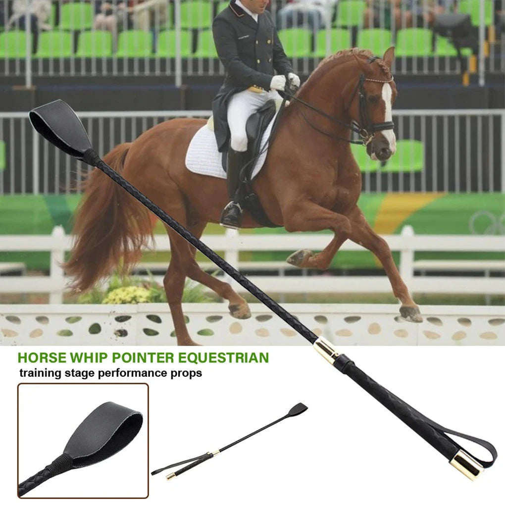 Equestrian Riding Whip – Anti-Slip PU Grip