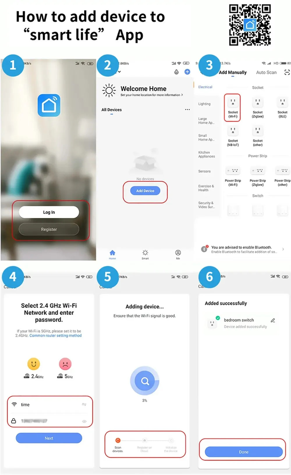 Smart Socket EU16A/20A Wifi Smart Plug With Power Monitoring Smart Life APP