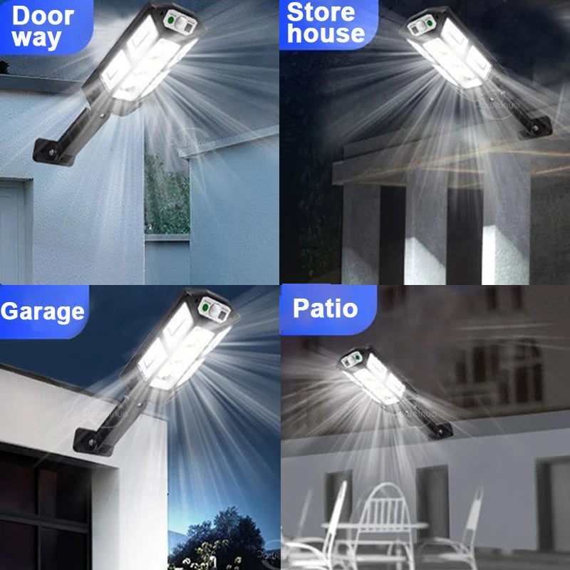 Upgraded Solar LED Outdoor Light with Sensor