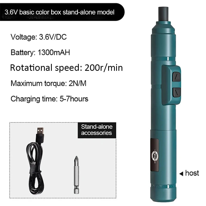 Fix smarter with this mini electric screwdriver set!