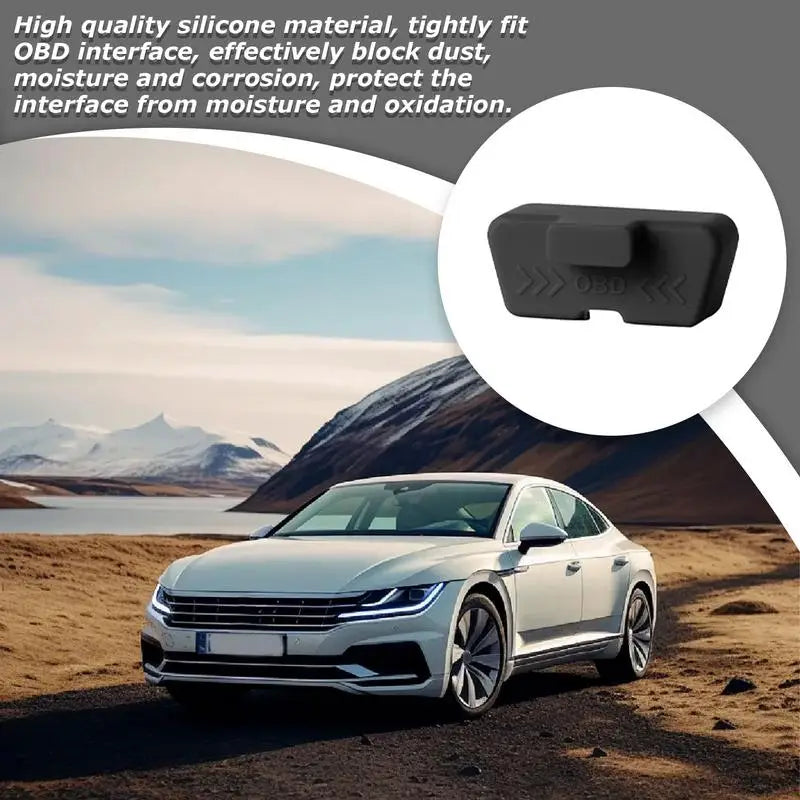 Waterproof OBD Cover Lock Silicone Sleeve Protector