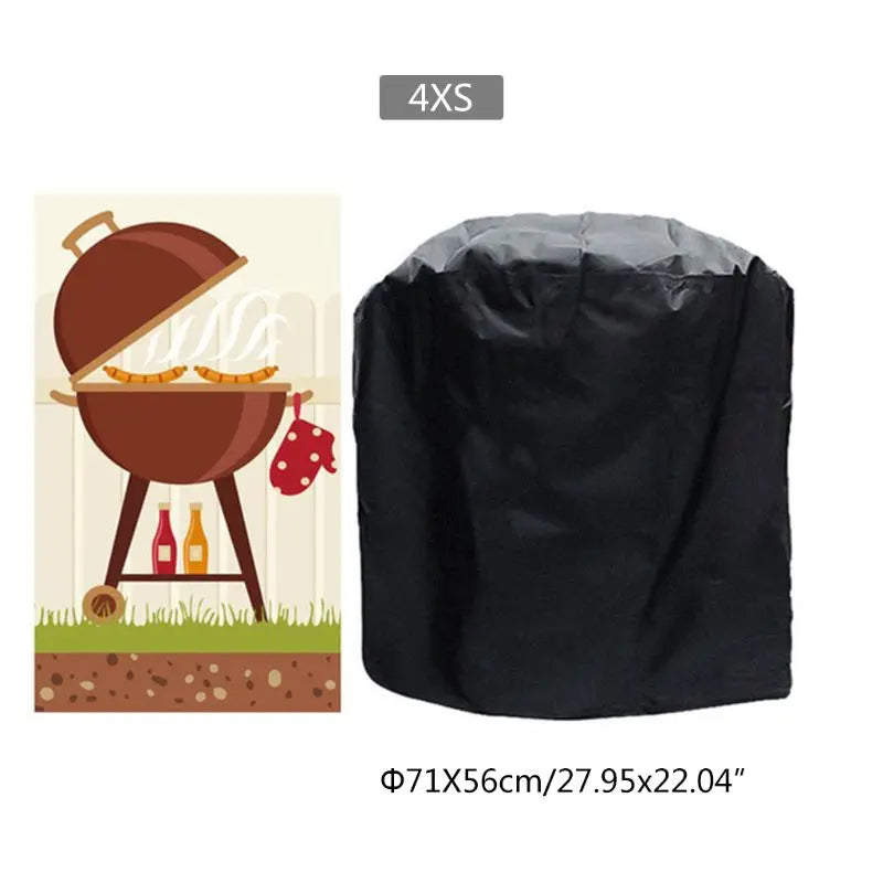 Heavy-Duty Large BBQ Grill Cover – Waterproof & Dustproof!