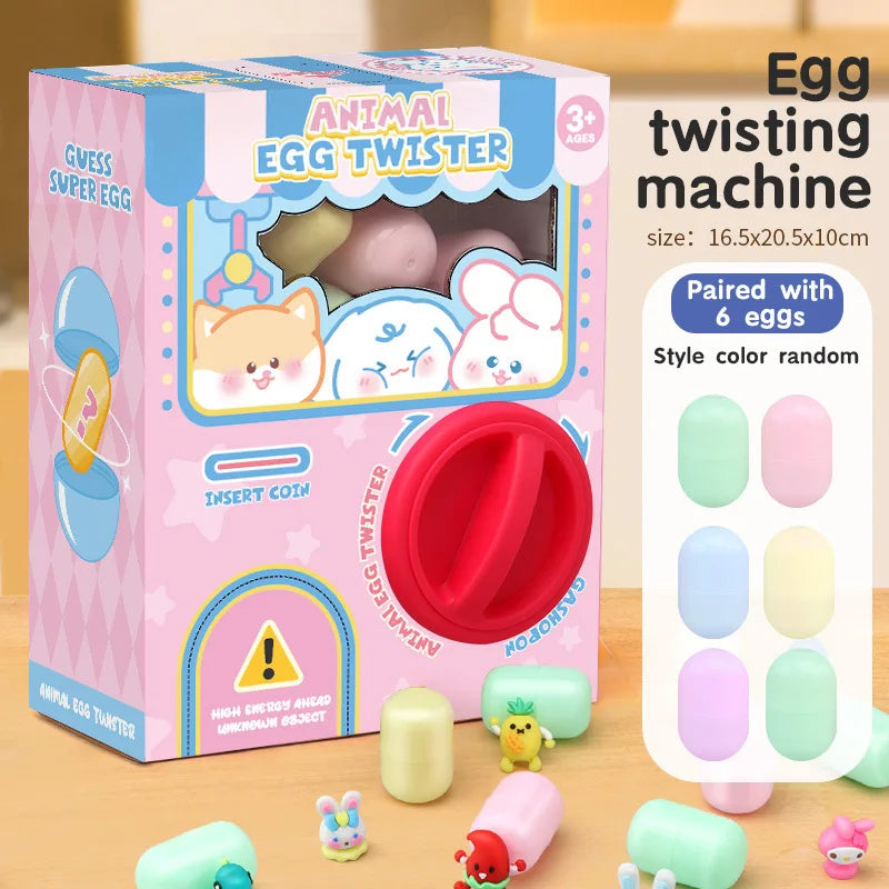 Gacha Machine Toy with 6 Surprise Mini Dolls
