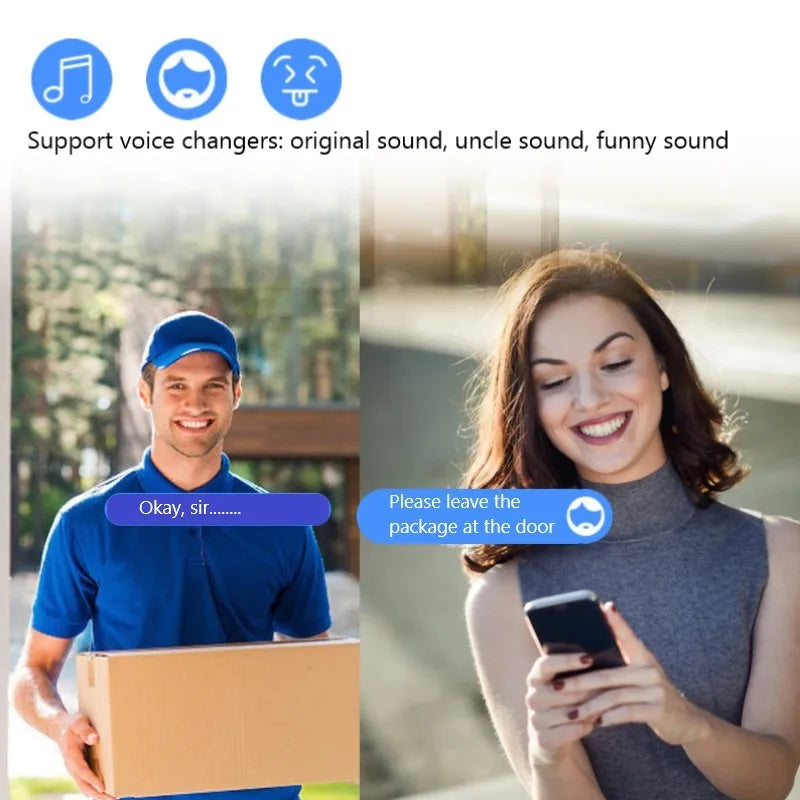 Tuya WiFi HD Smart Video Doorbell Camera