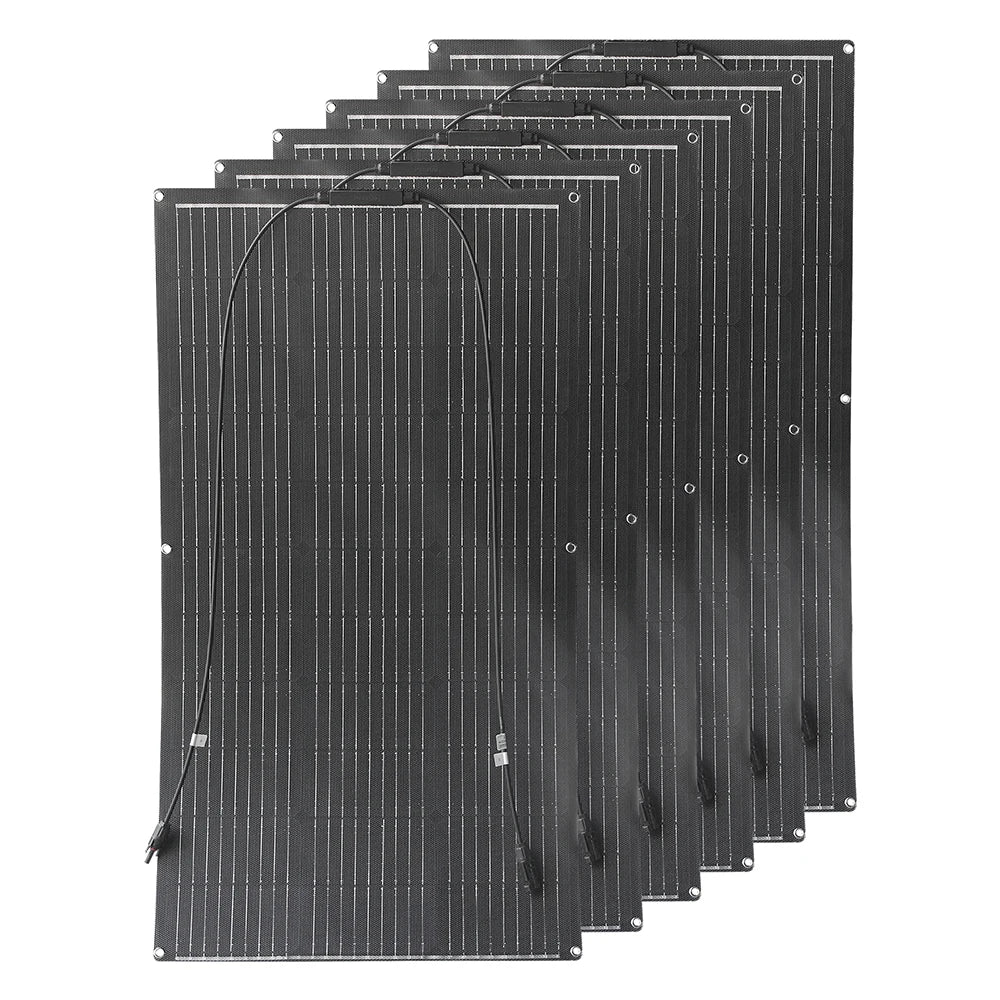ETFE Flexible Solar Panel 100W–400W Waterproof Charger