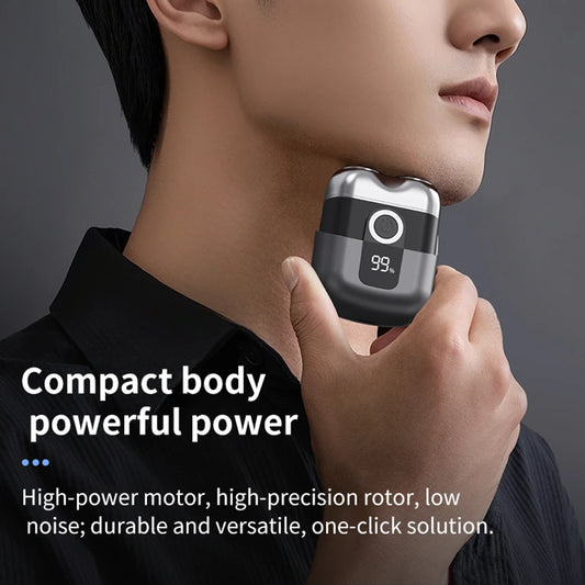 Electric Smart Rechargeable Dual Blade Shaver