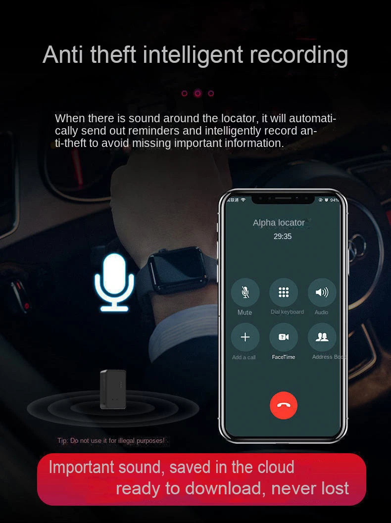 Track what matters with this real-time GPS locator!