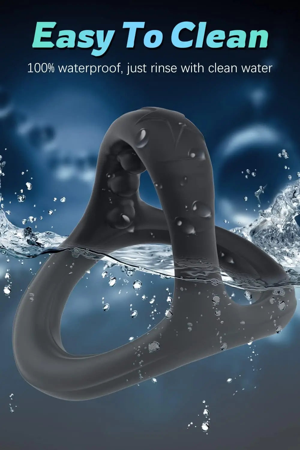 Ultra-Soft Silicone Cock Rings for Stronger Erections