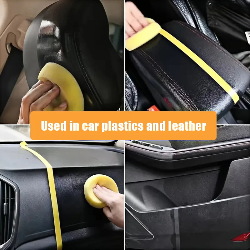 Car Plastic & Leather Restorer – Back to Black Gloss Coating