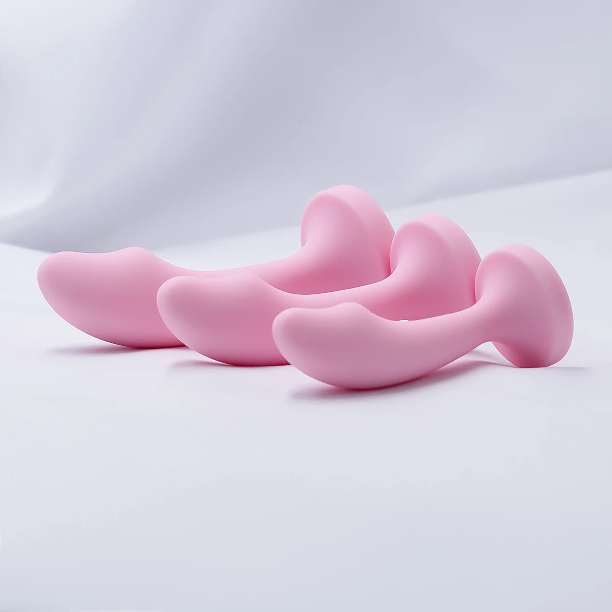 Silicone Anal Plug with Gem Base