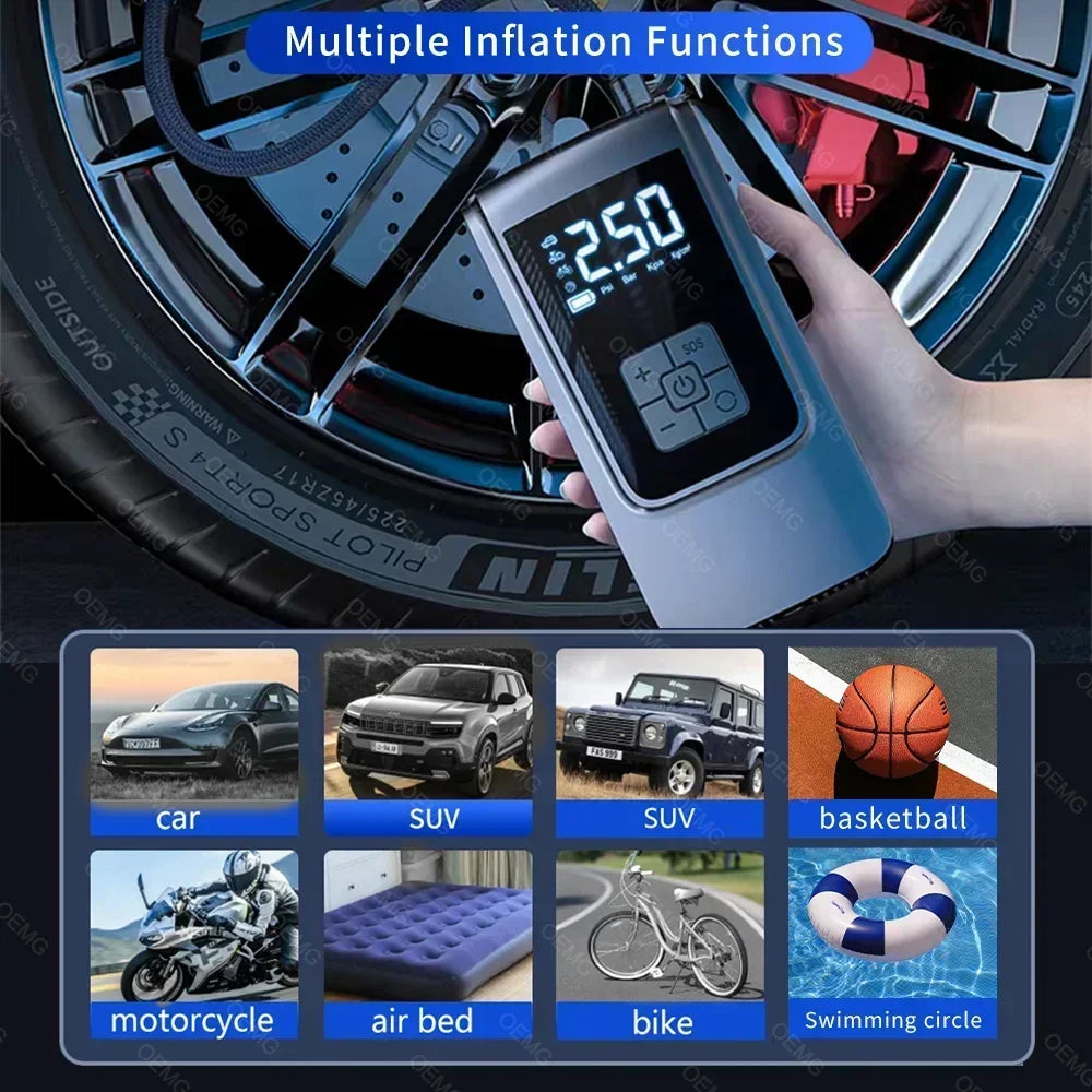 Wireless Car Air Pump - Clickilix