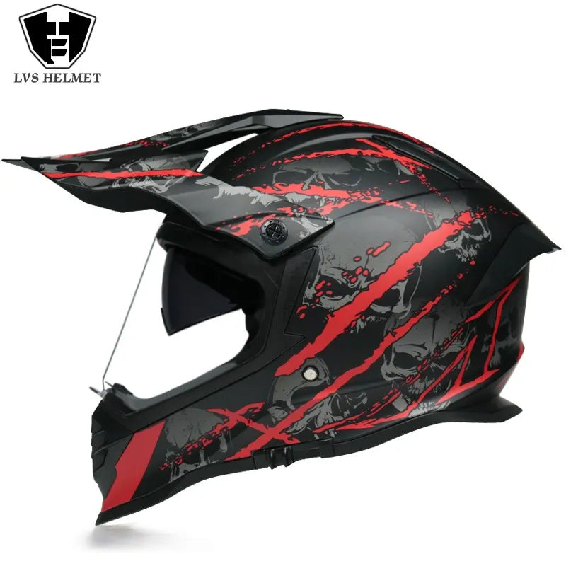 Motorcycle ATV Motocross Off-Road Racing Helmet