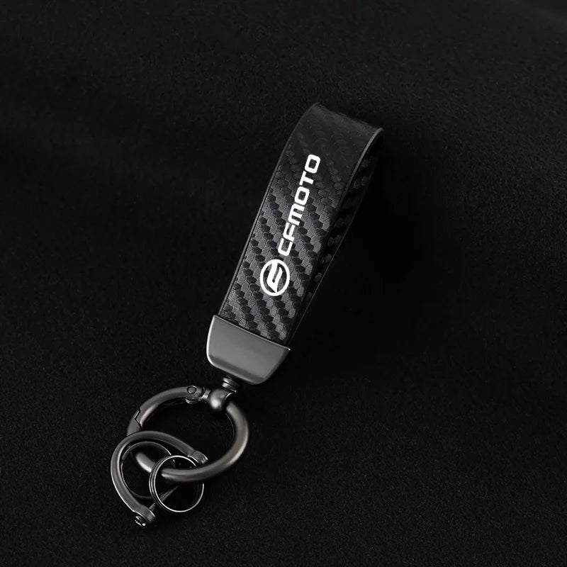 Double-Sided Embroidered Keychain for CFMOTO Motorcycles