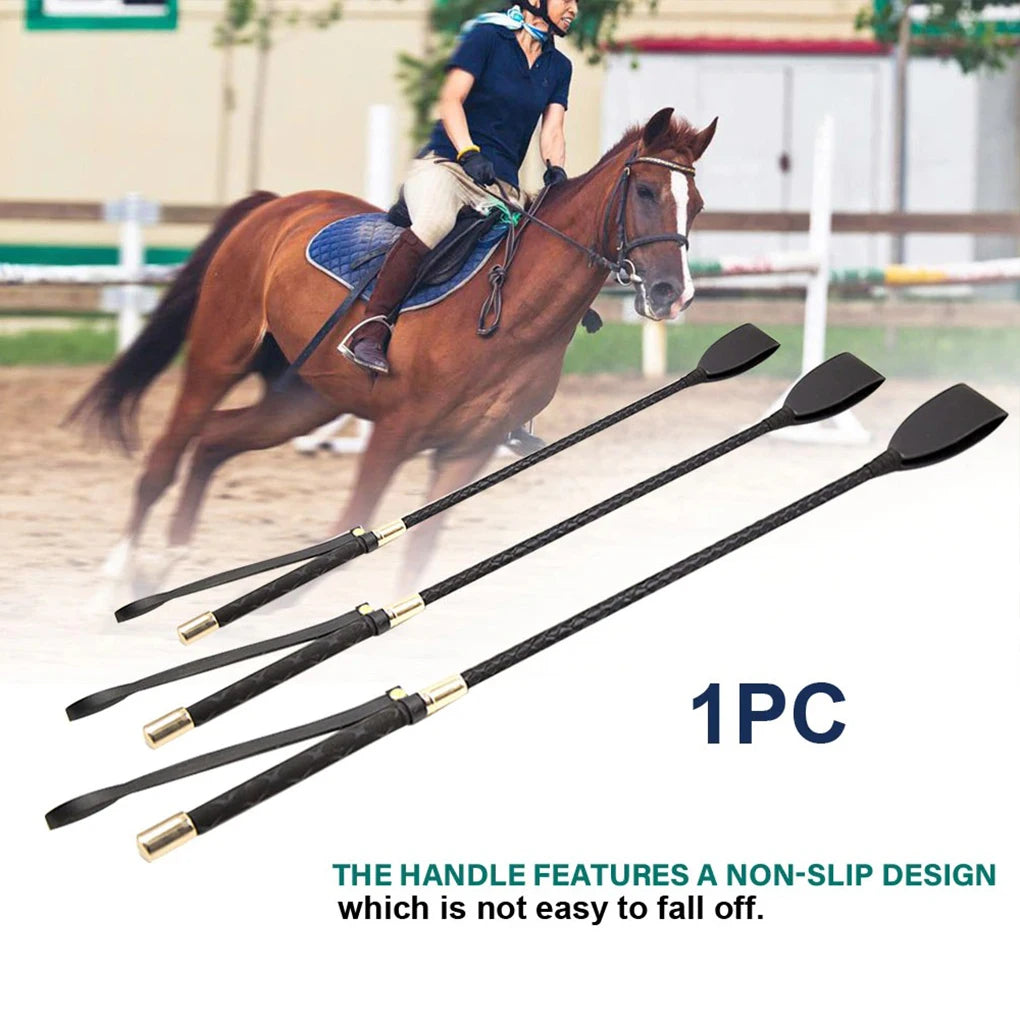 Equestrian Riding Whip – Anti-Slip PU Grip