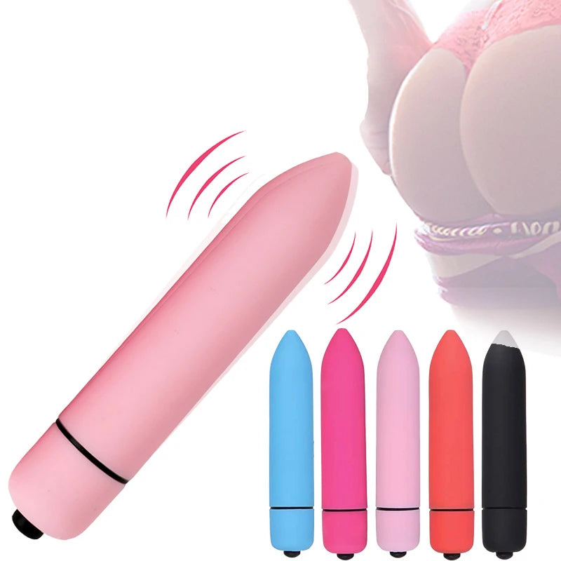 10-Speed Mini Bullet Vibrator – G-Spot Pleasure