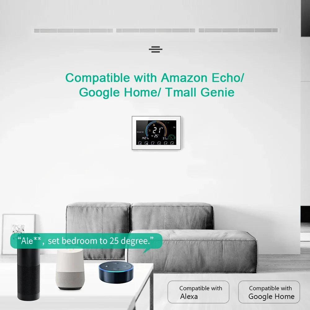 WiFi Smart Colorful Screen Room Thermostat