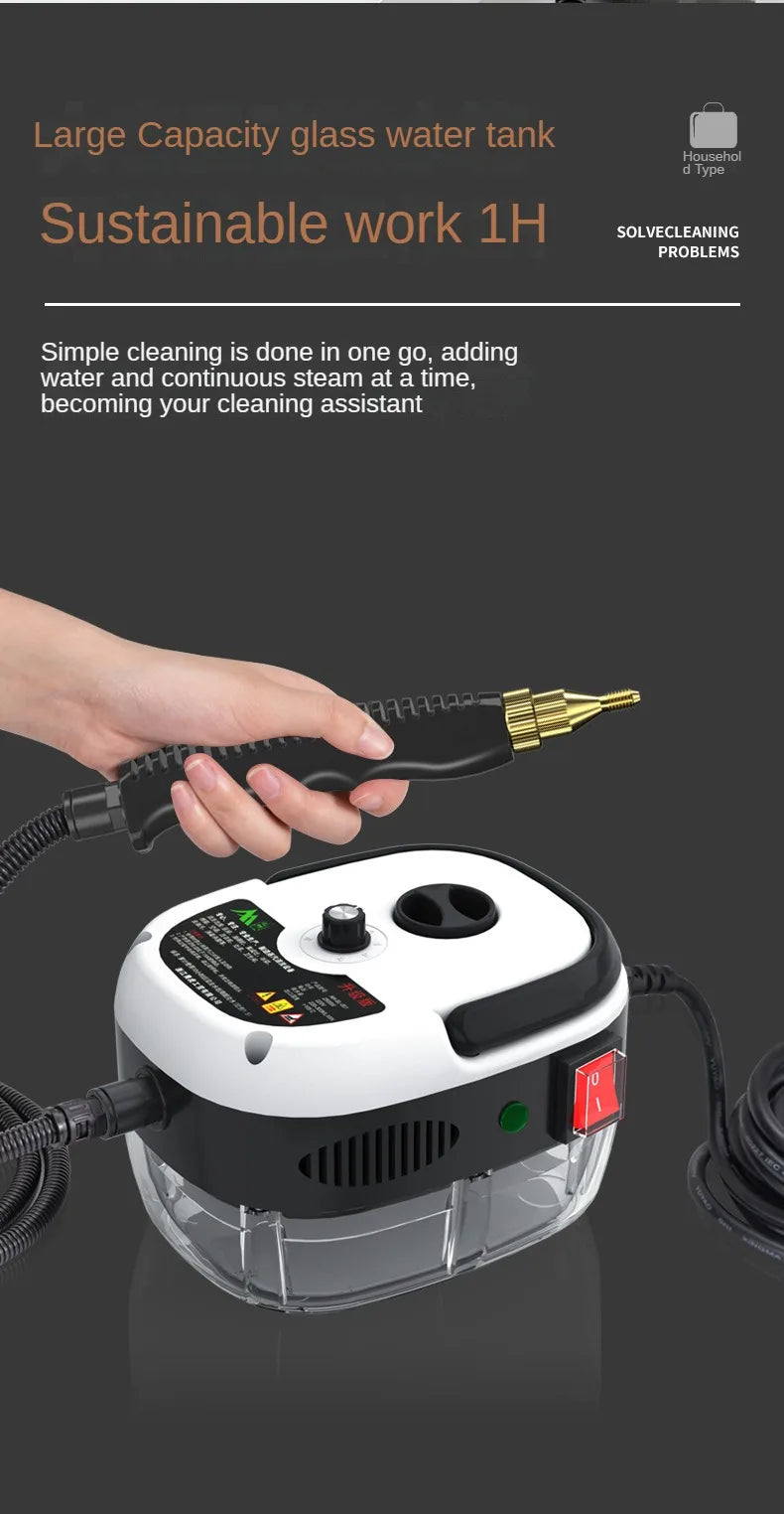 High Temp Steam Cleaner for Home & Car