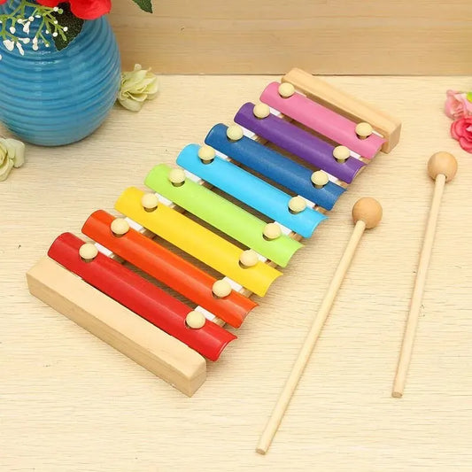 Montessori Wooden Xylophone – 8-Tone Musical Fun for Kids!