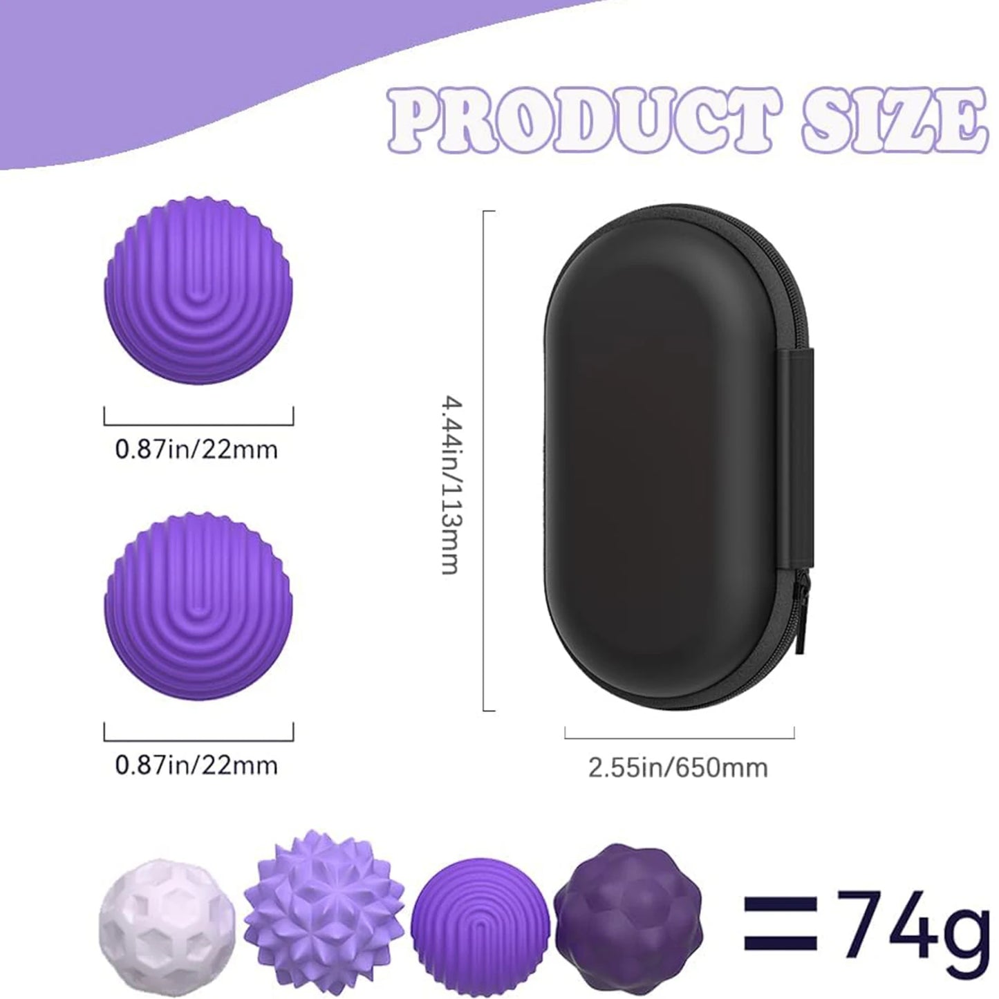 Silicone Magnetic Fidget Balls for Anxiety Relief