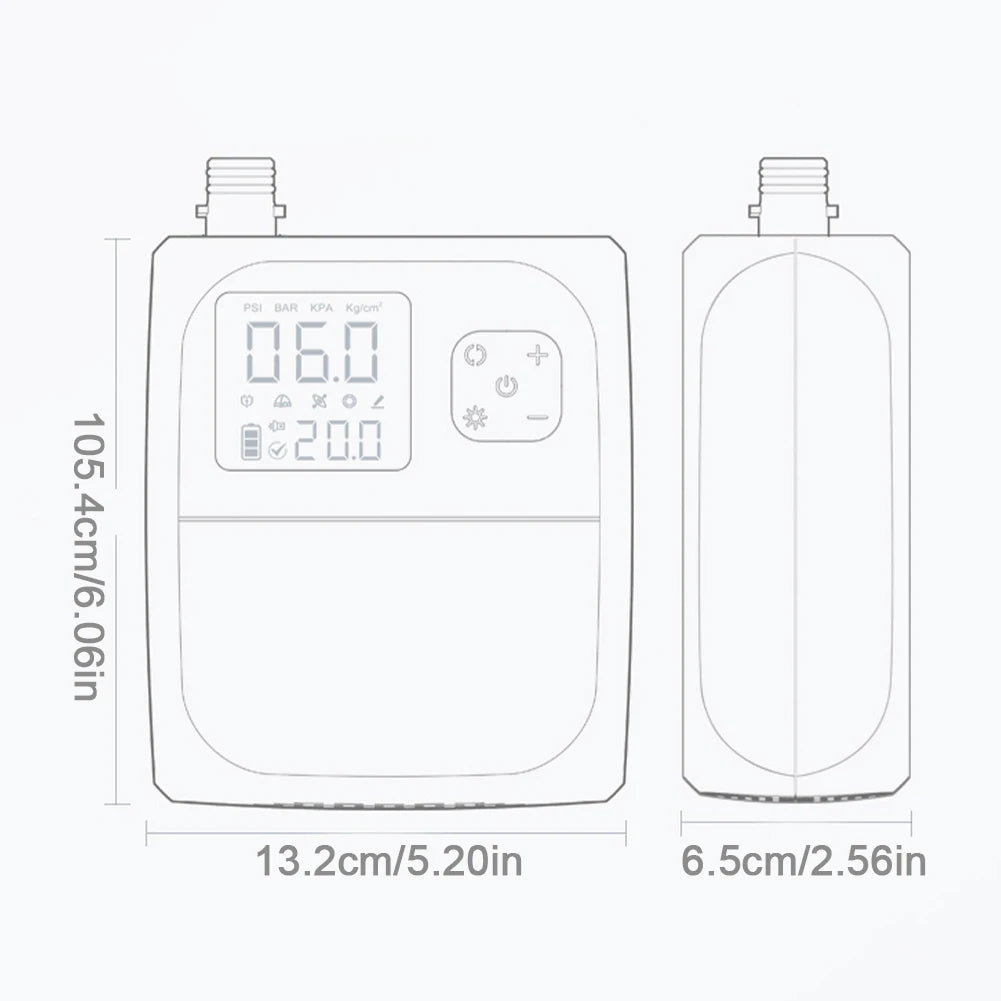 25 PSI High-Pressure SUP Paddle Board Pump