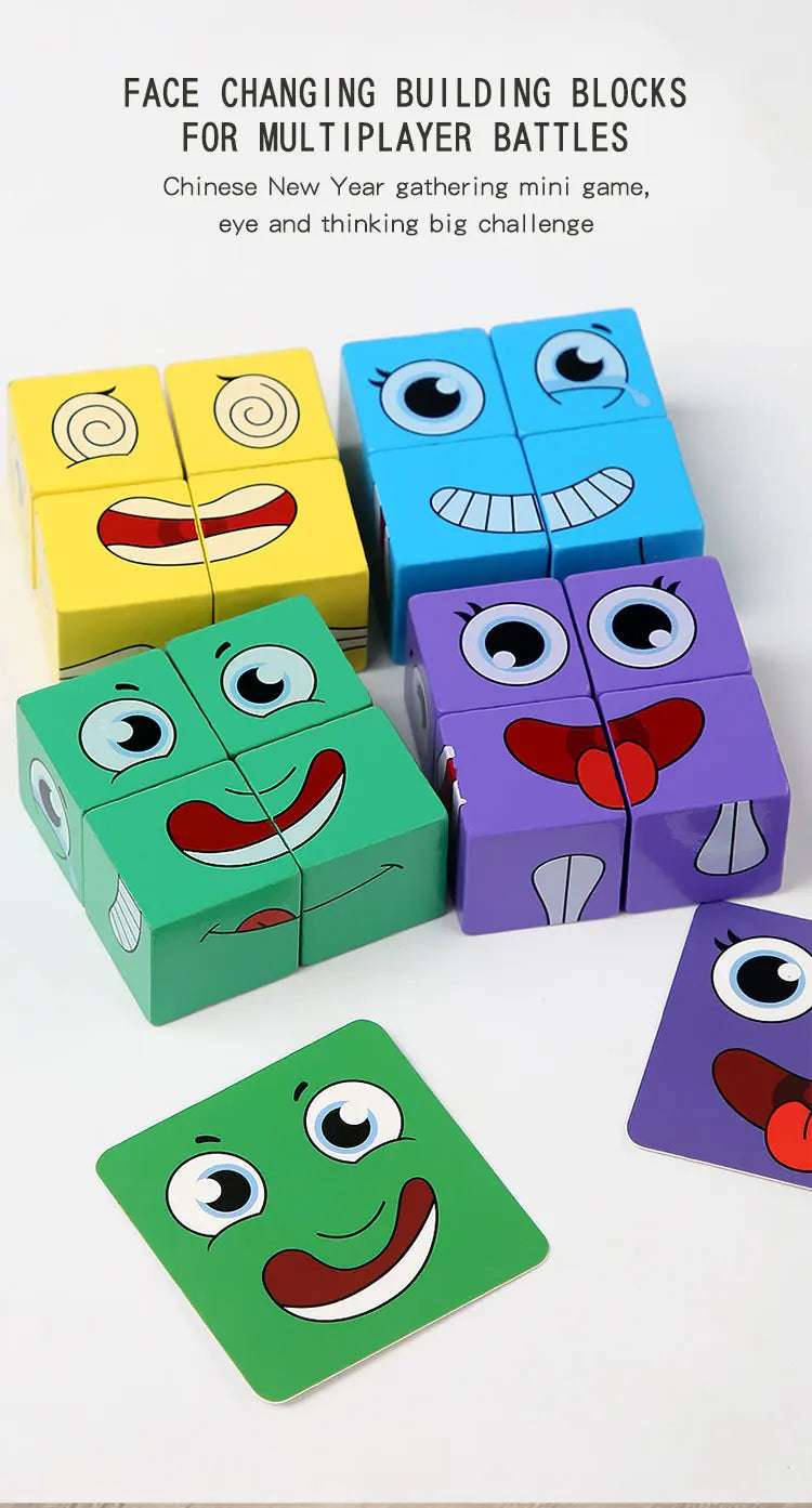 Kids Emotion Face Puzzle – Match, Think, Express & Play!