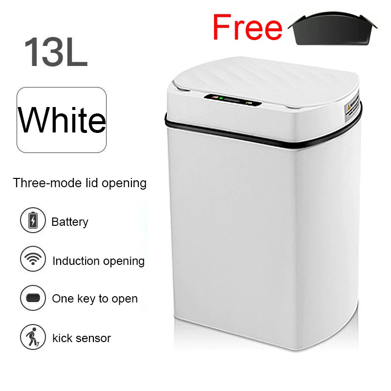 Smart Touchless Trash Can for Home Use