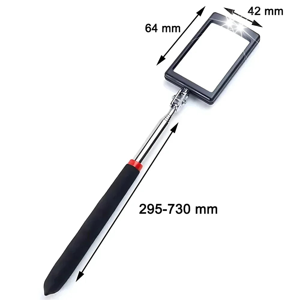 LED Telescoping Inspection Mirror – See What Others Can’t!