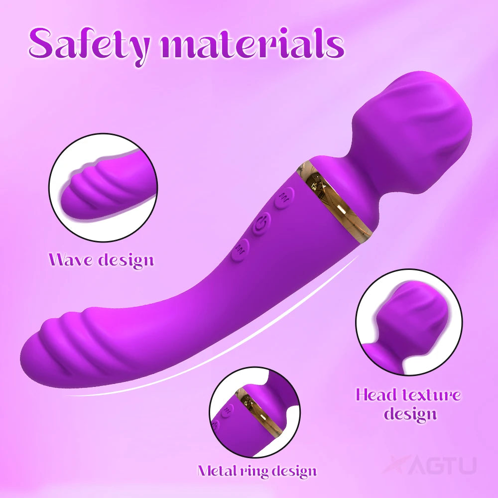Dual Motor Vibrator USB Clit & G-Spot Toy