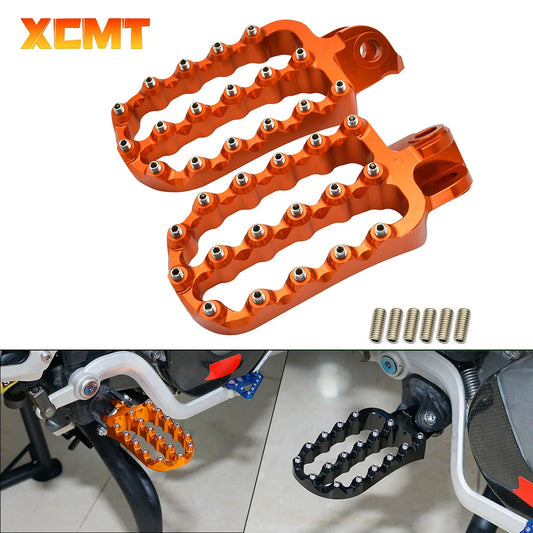 CNC Foot Pegs For KTM Adventure Supermoto