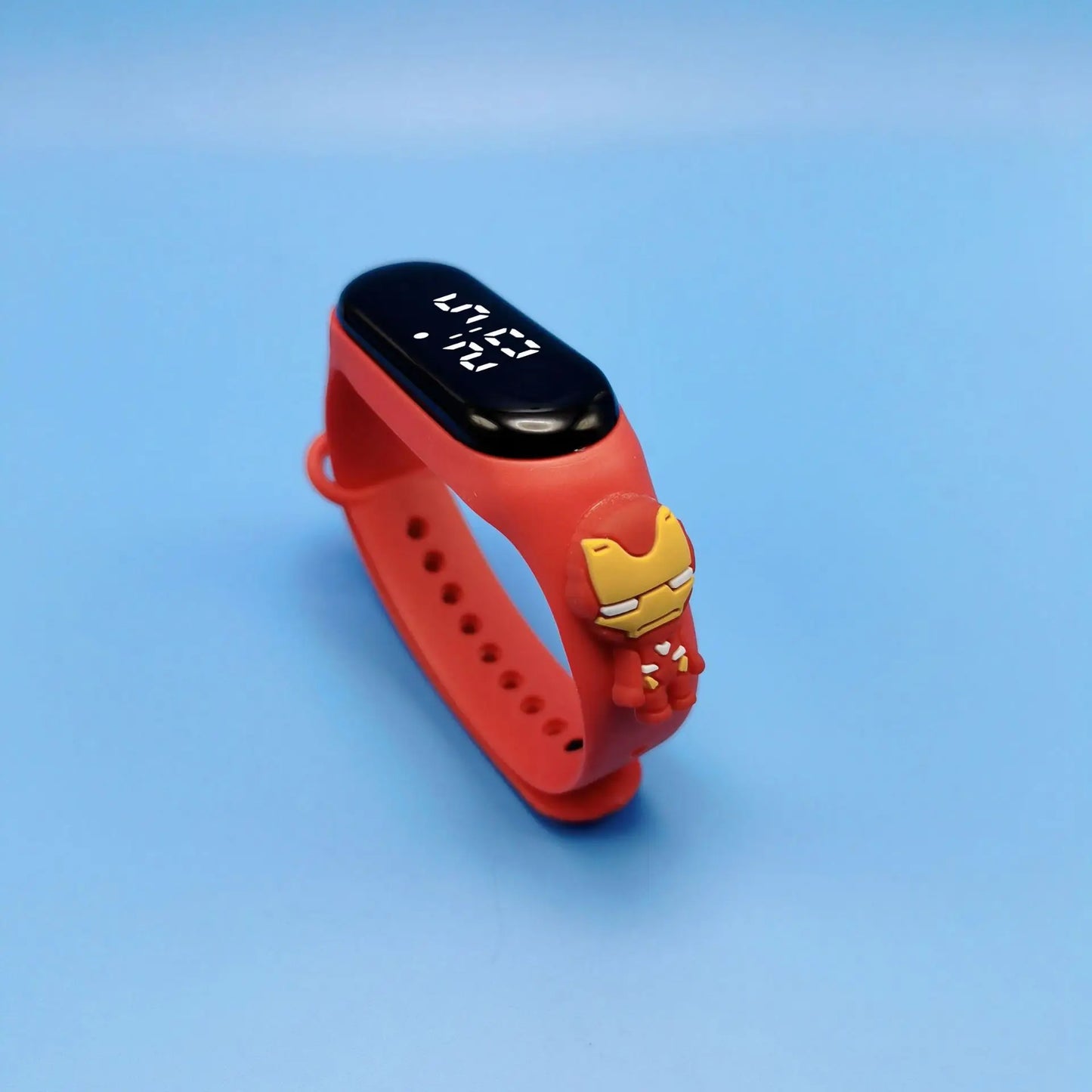 Marvel Kids LED Watch – Waterproof Cartoon Design